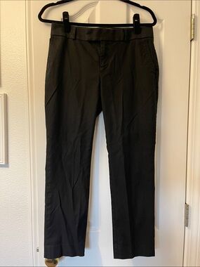 Banana Republic Black Cropped Dress Pants